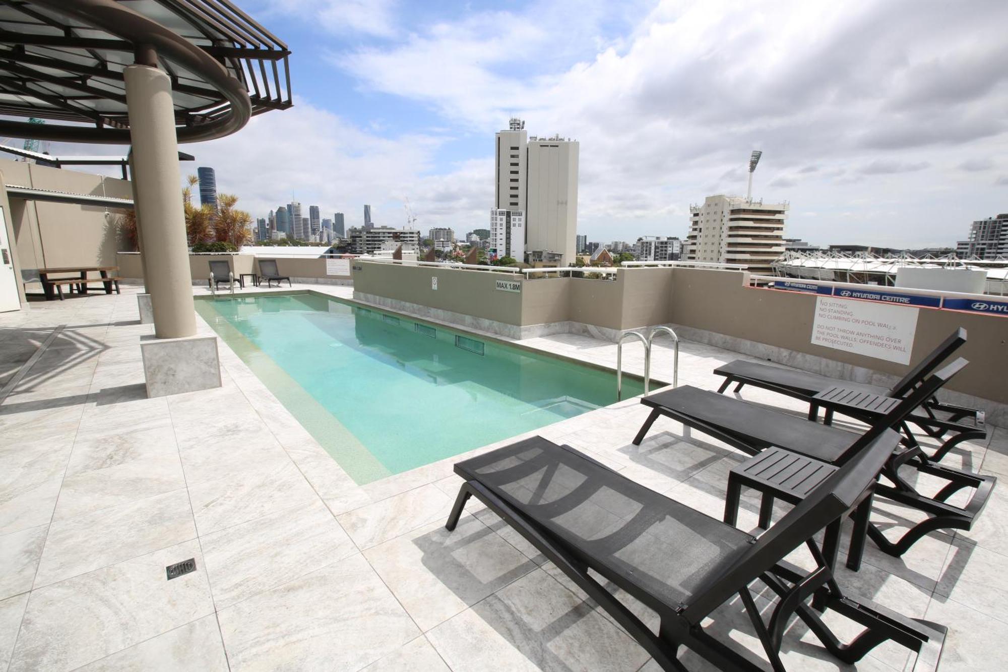 Gabba Central Apartments Brisbane Exterior foto